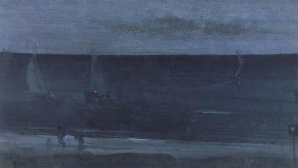 James Mcneill Whistler Noc-turne:Blue and Silver-Bognor (mk43) France oil painting art
